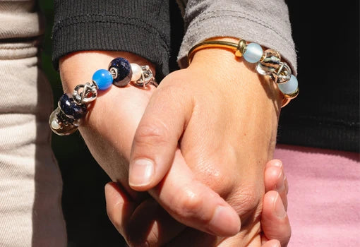 Gemstone Matching Rings