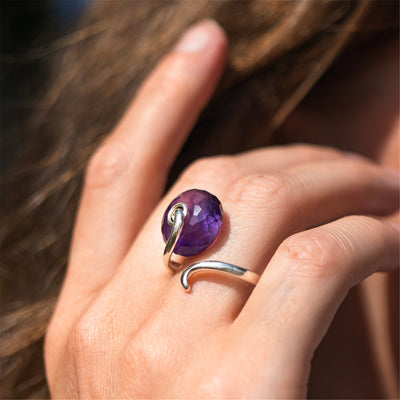Amethyst Elegant Fantasy Ring