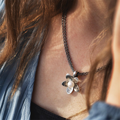 Collar de perlas Anémona