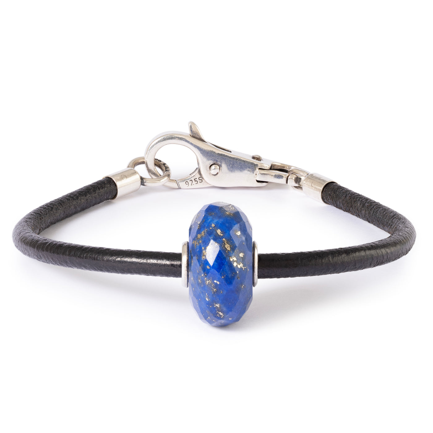 Lapis Lazuli Leather Bracelet